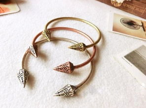 女人飾界 復古朋克個性手鐲，歐美時尚批發(fā)首選